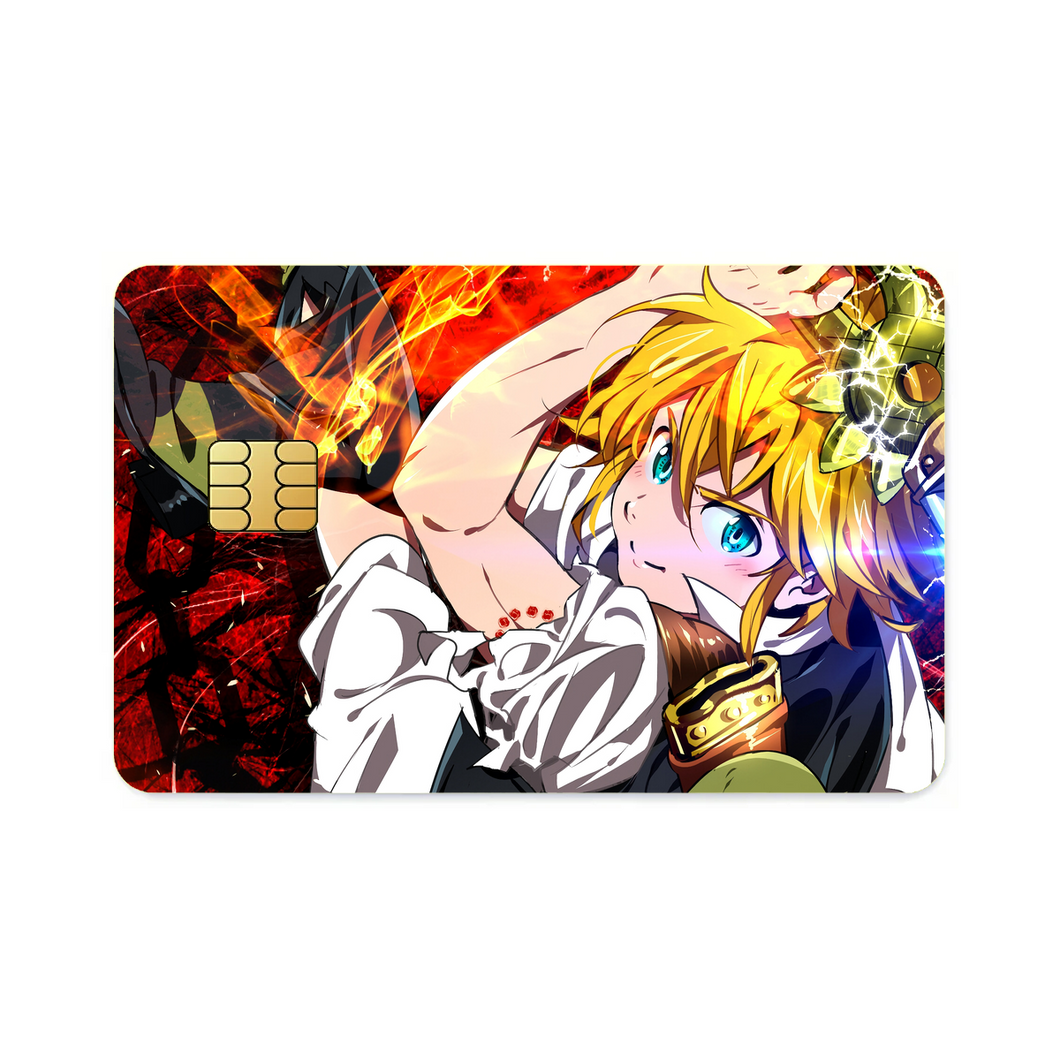 Anime The Seven Deadly Sins Credit Card Skins (4-in-1 Pack)
