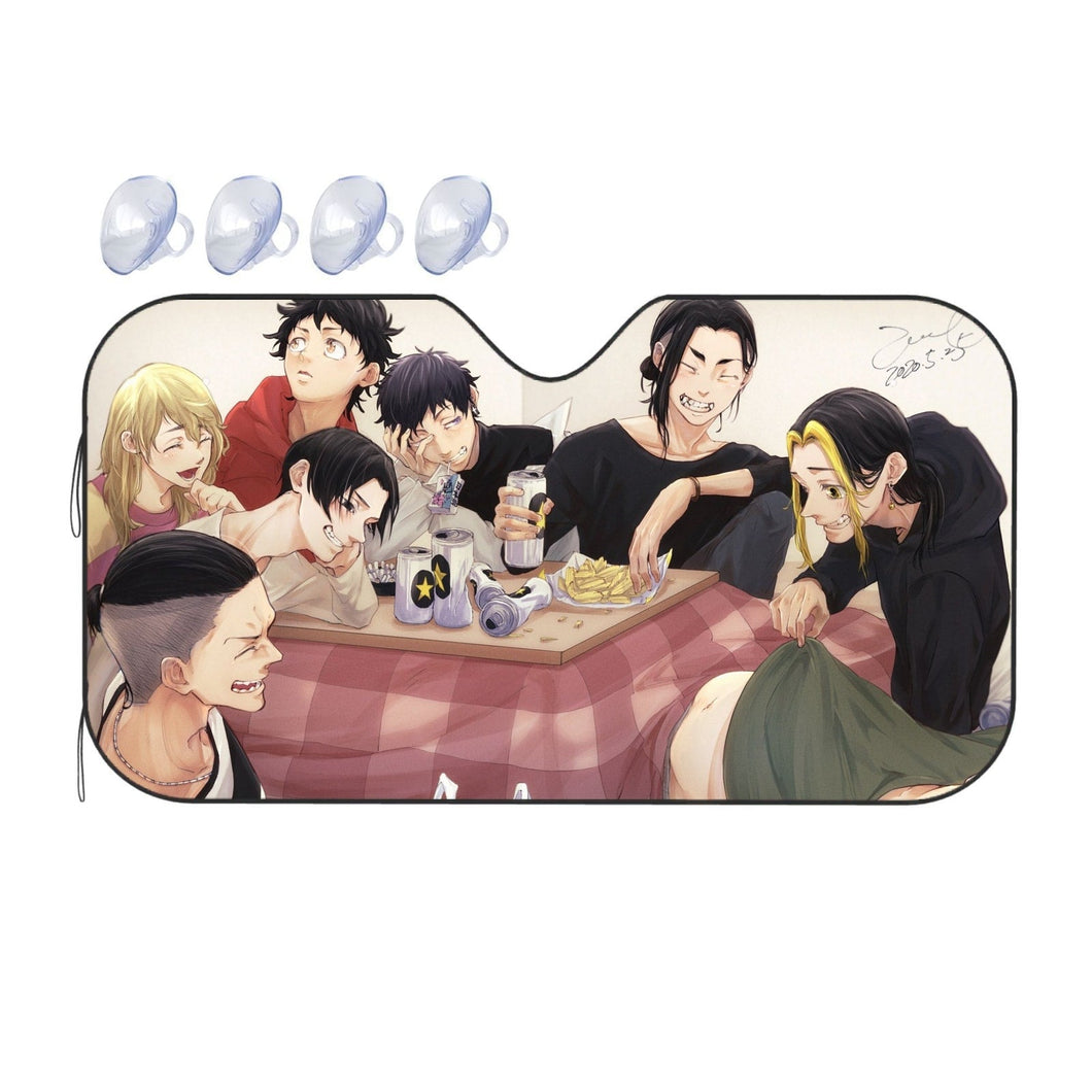 Anime Tokyo Revengers Car Sunshade