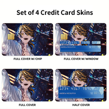 Load image into Gallery viewer, Anime Tokyo Revengers  Credit Card Skins (4-in-1 Pack)
