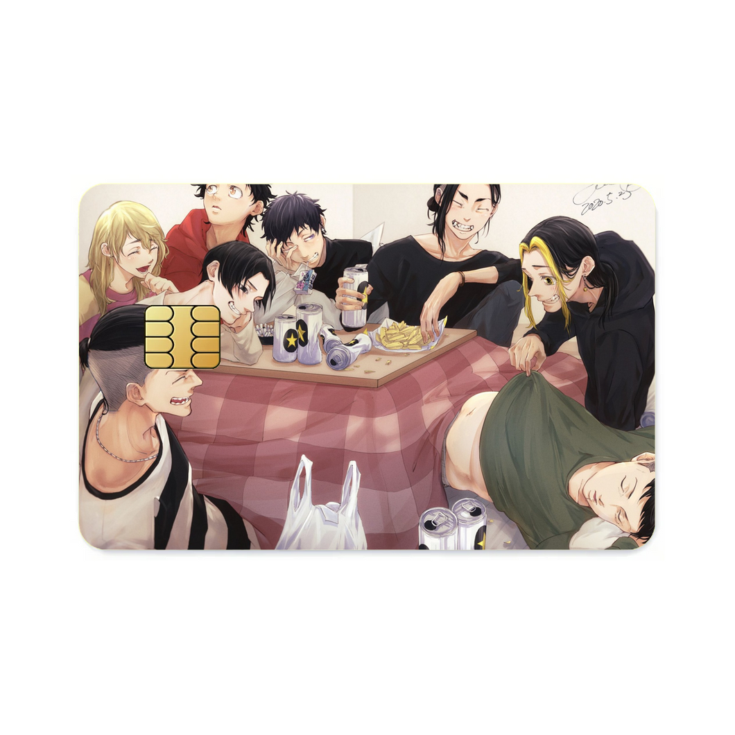 Anime Tokyo Revengers Credit Card Skins (4-in-1 Pack)