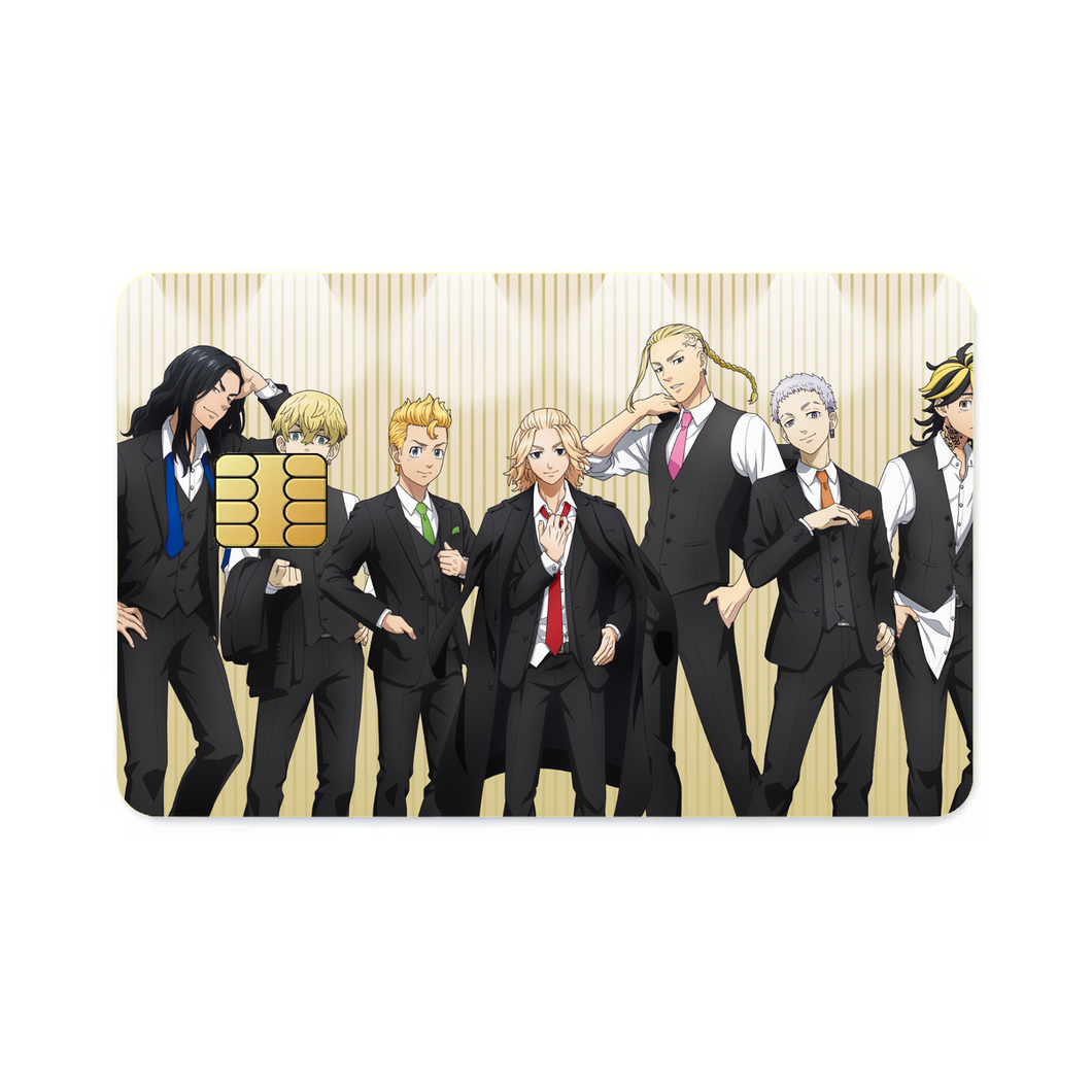 Anime Tokyo Revengers Credit Card Skins (4-in-1 Pack)