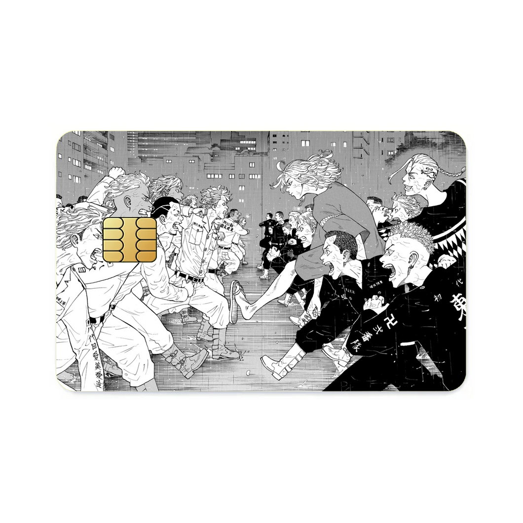 Anime Tokyo Revengers Credit Card Skins (4-in-1 Pack)