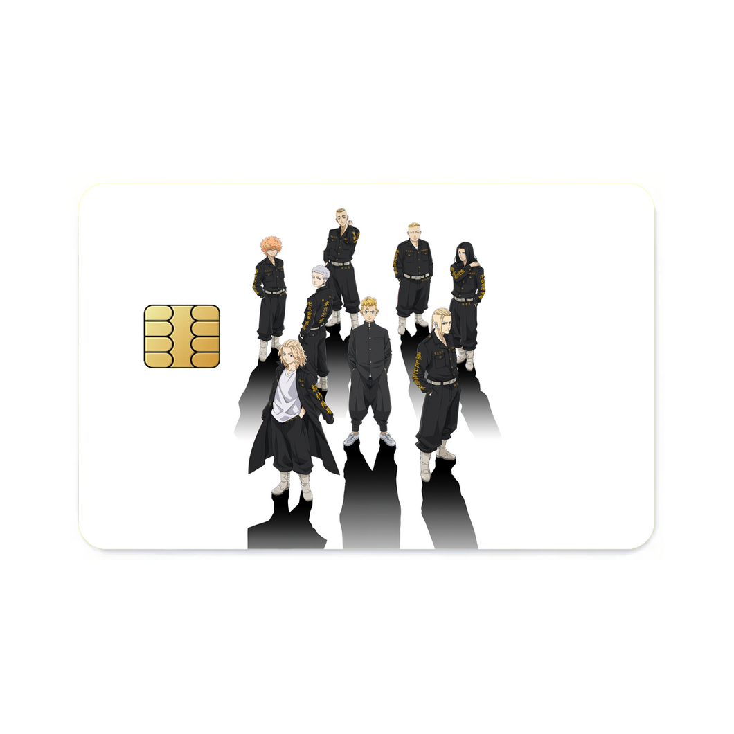 Anime Tokyo Revengers Credit Card Skins (4-in-1 Pack)