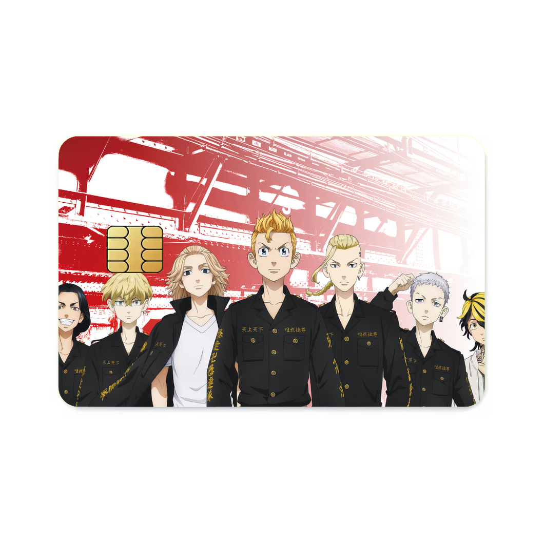Anime Tokyo Revengers Credit Card Skins (4-in-1 Pack)