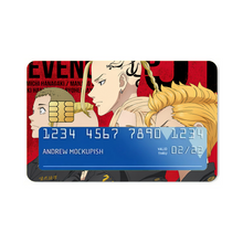 Load image into Gallery viewer, Anime Tokyo Revengers Credit Card Skins (4-in-1 Pack)
