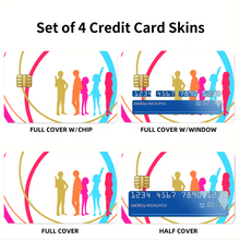 Load image into Gallery viewer, Anime Toradora! Credit Card Skins (4-in-1 Pack)
