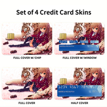 Load image into Gallery viewer, Anime Toradora! Credit Card Skins (4-in-1 Pack)
