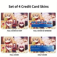 Load image into Gallery viewer, Anime Toradora! Credit Card Skins (4-in-1 Pack)
