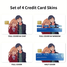 Load image into Gallery viewer, Anime Toradora! Credit Card Skins (4-in-1 Pack)

