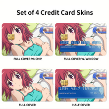 Load image into Gallery viewer, Anime Toradora! Credit Card Skins (4-in-1 Pack)
