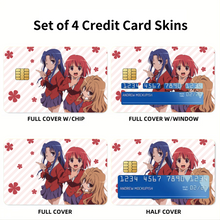 Load image into Gallery viewer, Anime Toradora!  Credit Card Skins (4-in-1 Pack)
