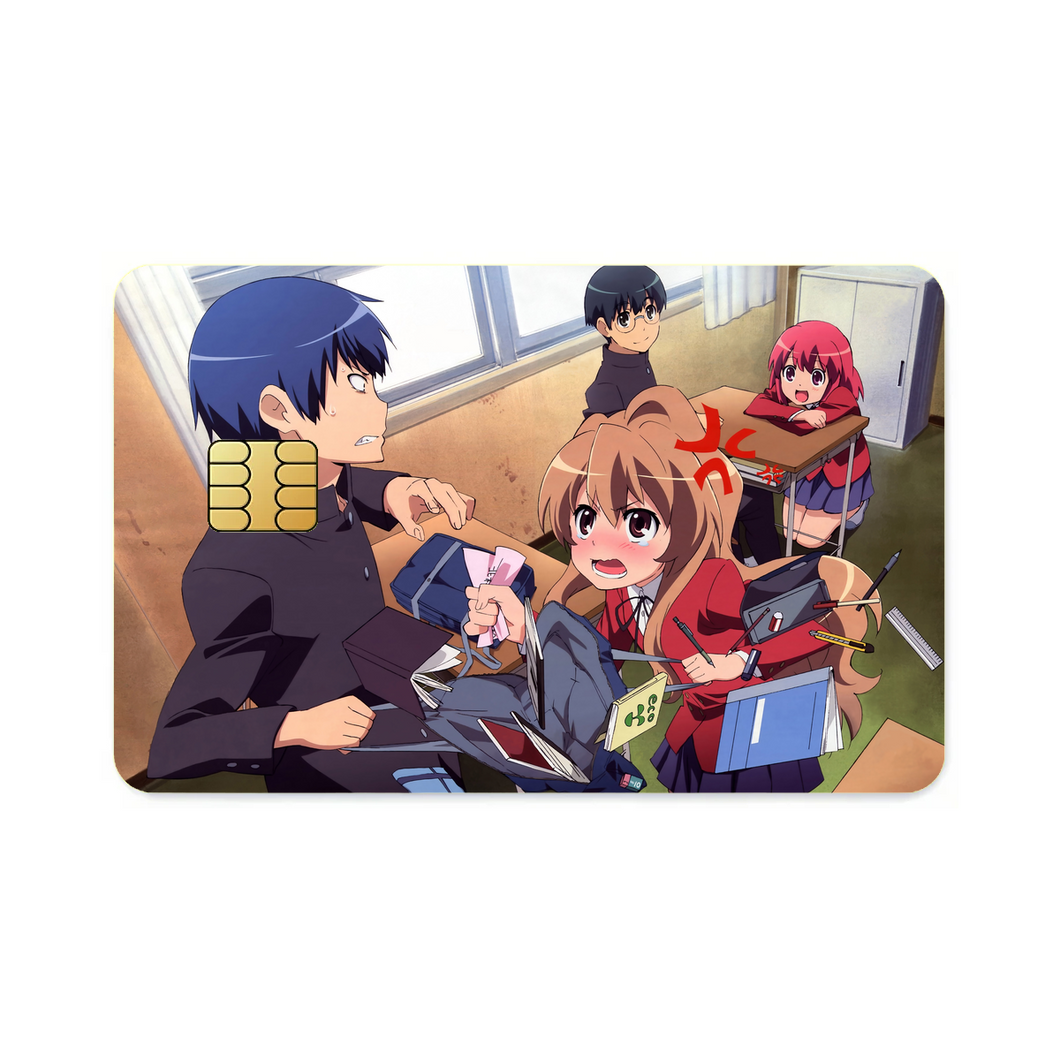 Anime Toradora! Credit Card Skins (4-in-1 Pack)