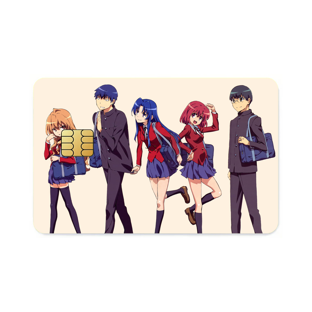 Anime Toradora! Credit Card Skins (4-in-1 Pack)
