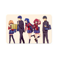 Anime Toradora! Credit Card Skins (4-in-1 Pack)