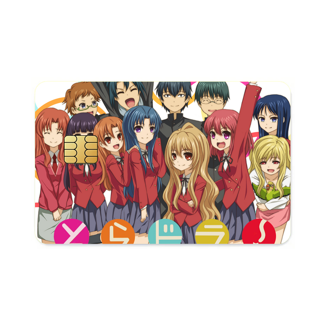 Anime Toradora! Credit Card Skins (4-in-1 Pack)