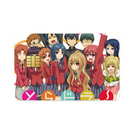 Anime Toradora! Credit Card Skins (4-in-1 Pack)