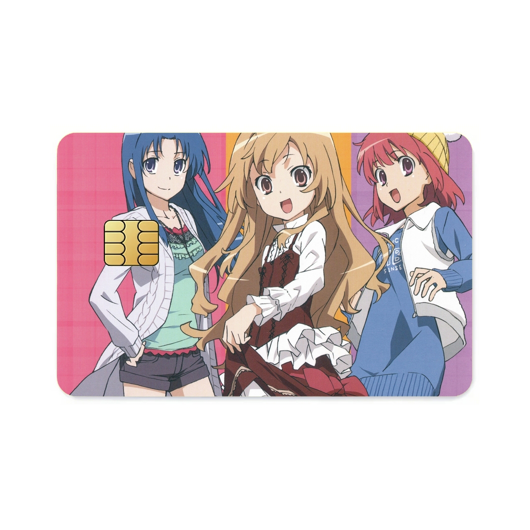 Anime Toradora! Credit Card Skins (4-in-1 Pack)