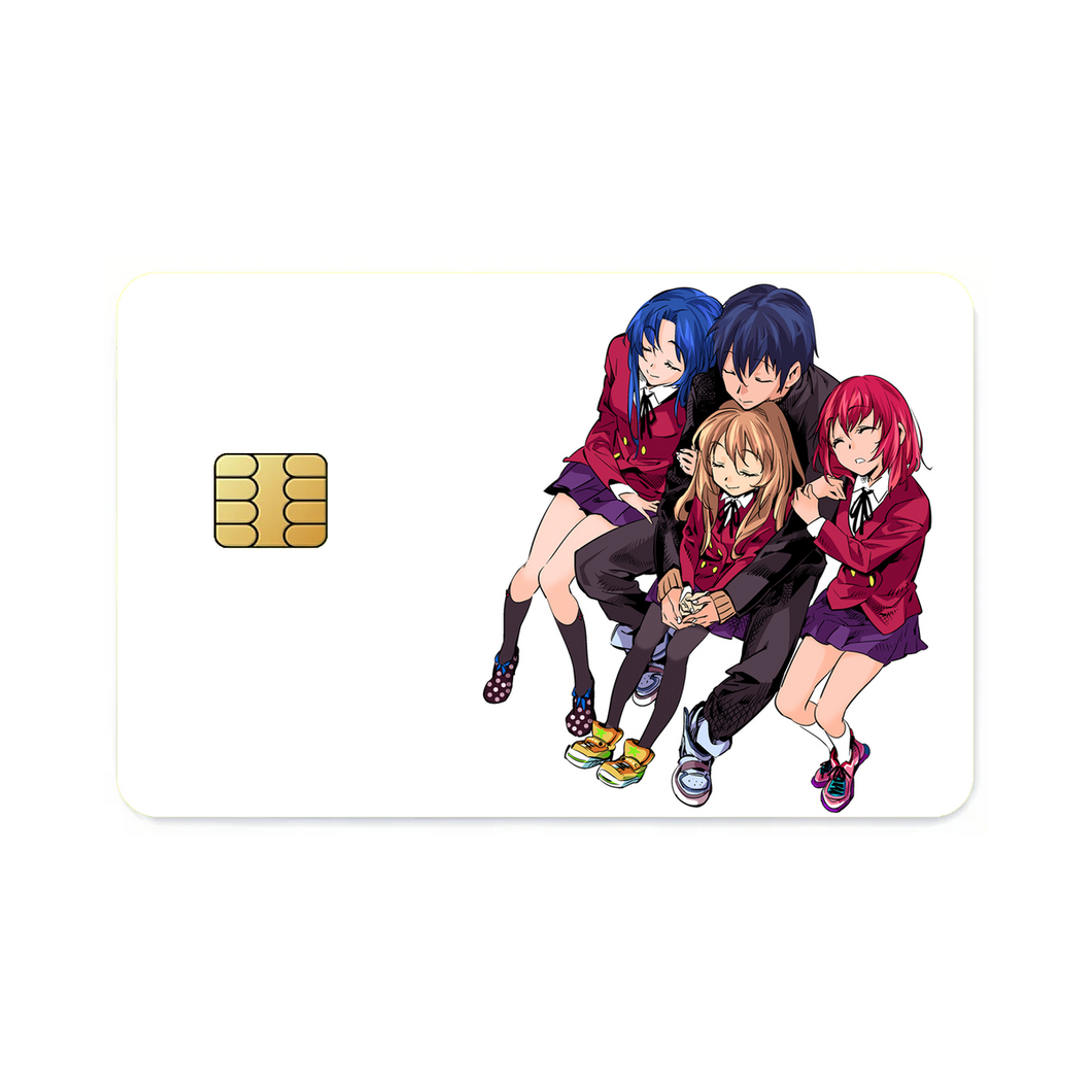 Anime Toradora! Credit Card Skins (4-in-1 Pack)