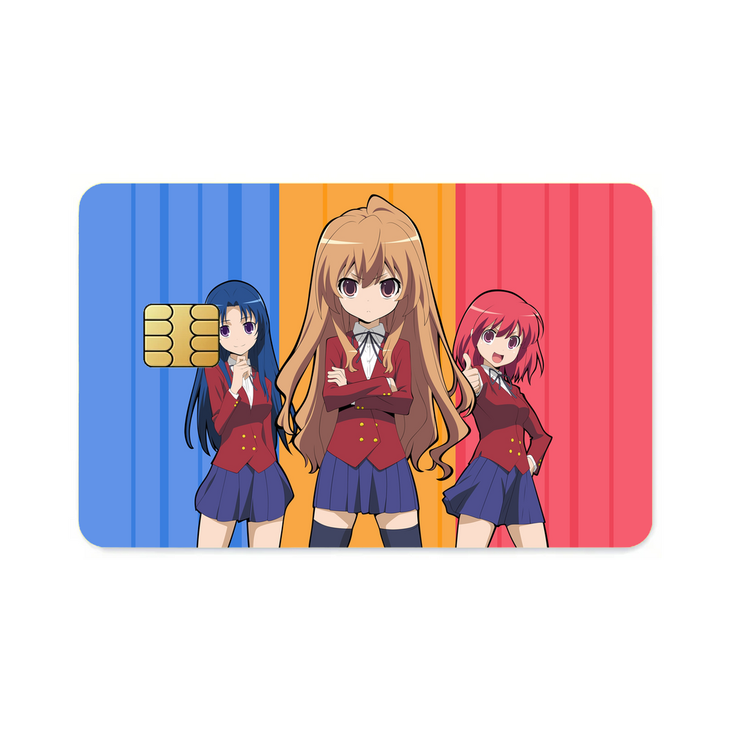 Anime Toradora! Credit Card Skins (4-in-1 Pack)
