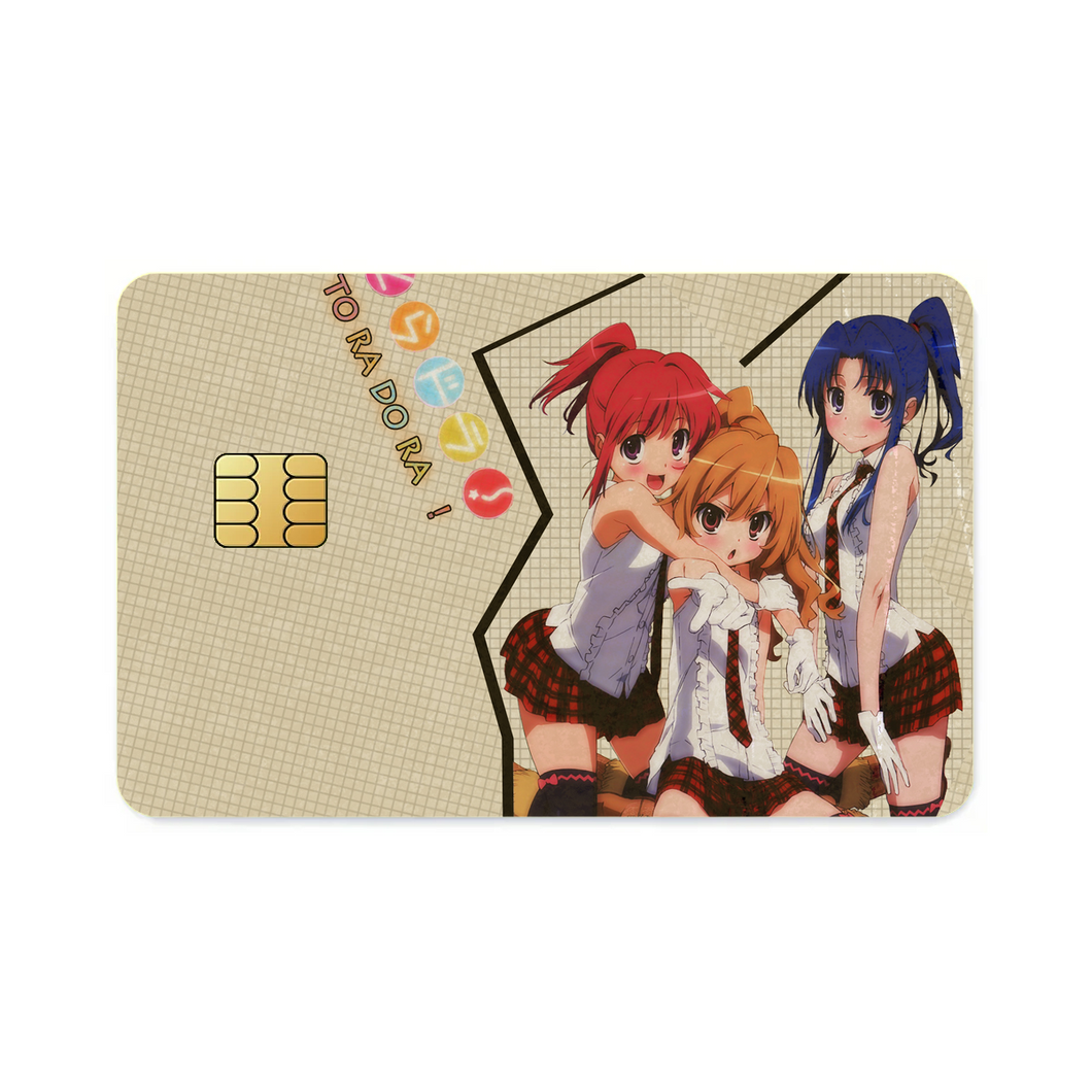 Anime Toradora! Credit Card Skins (4-in-1 Pack)