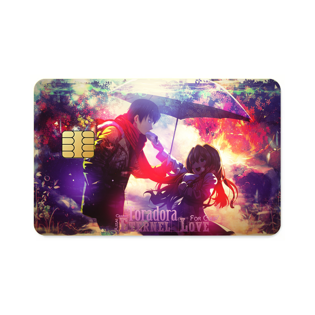 Anime Toradora!  Credit Card Skins (4-in-1 Pack)