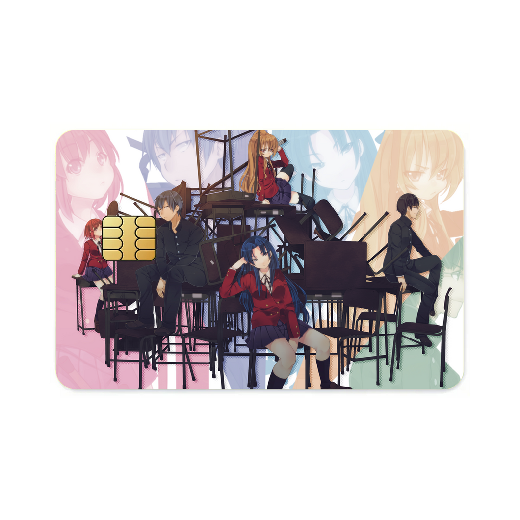 Anime Toradora! Credit Card Skins (4-in-1 Pack)