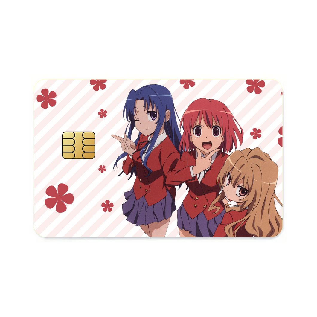 Anime Toradora!  Credit Card Skins (4-in-1 Pack)
