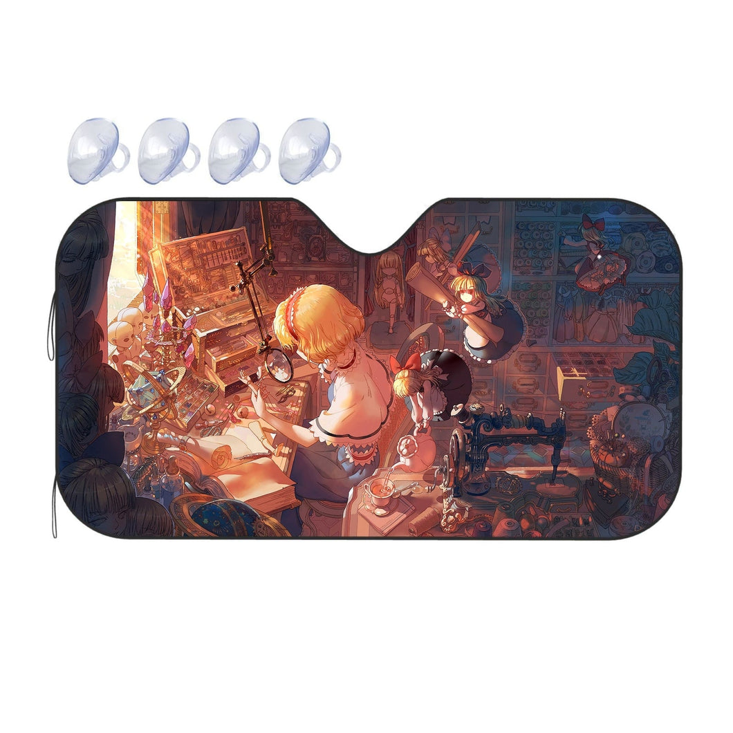 Anime Touhou Car Sunshade