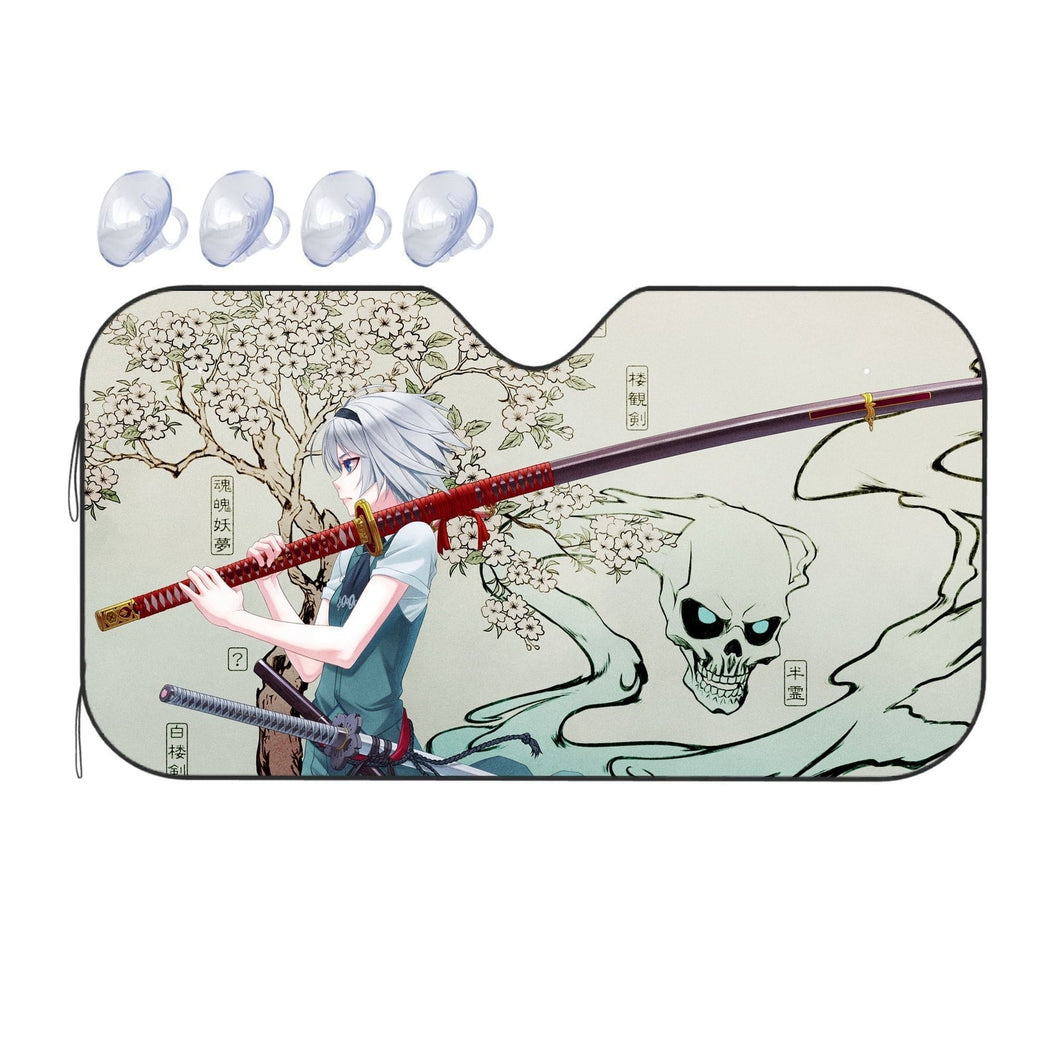 Anime Touhou Car Sunshade