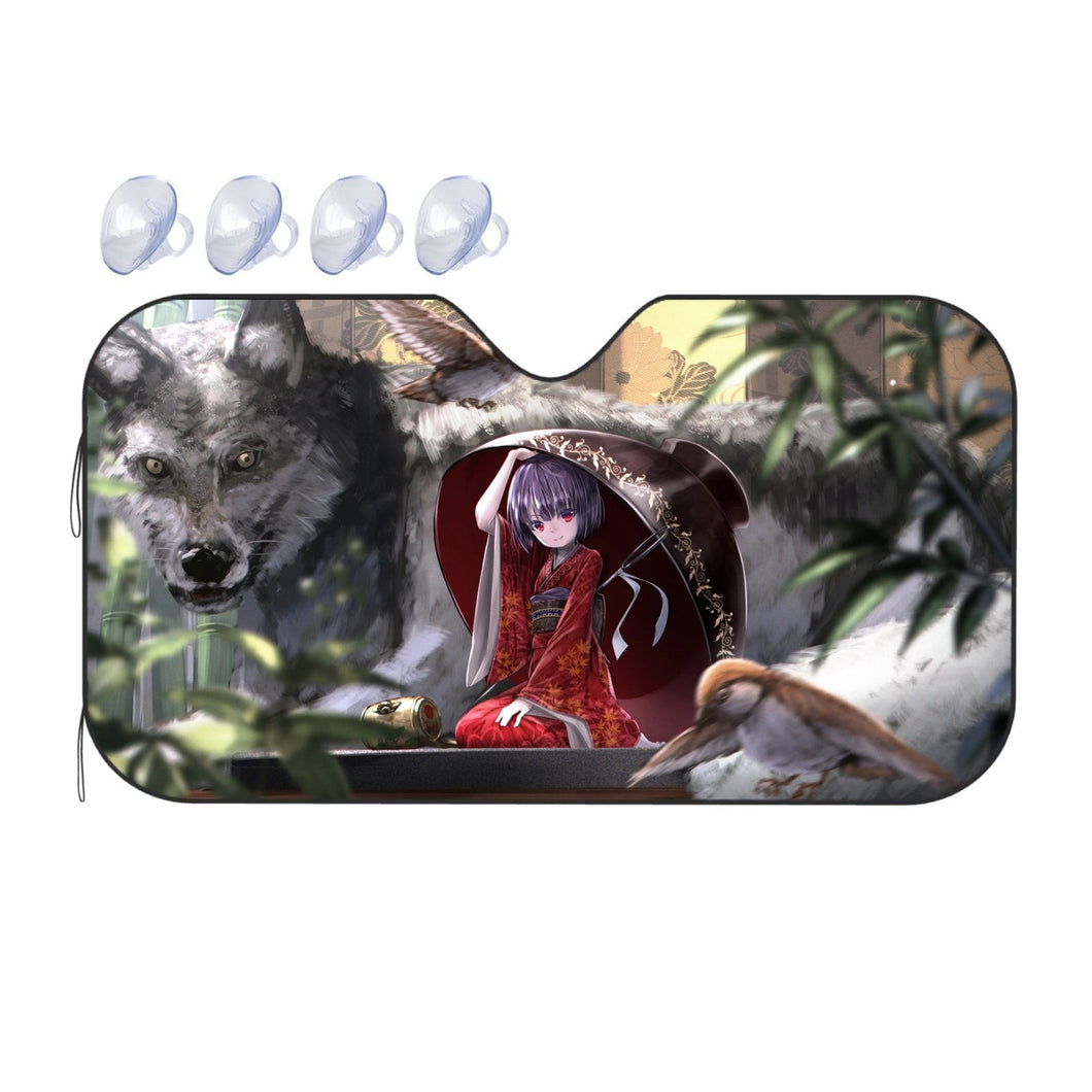 Anime Touhou Car Sunshade
