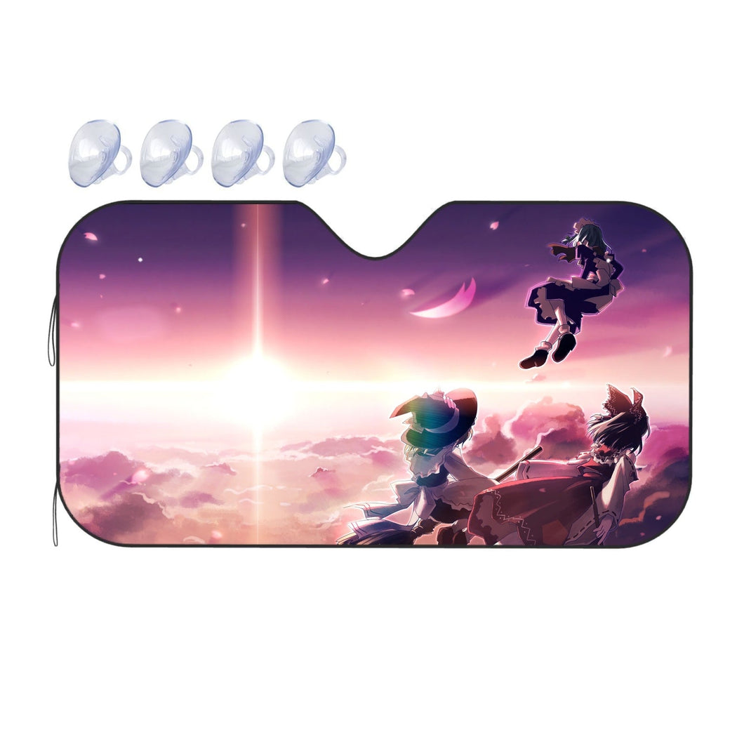 Anime Touhou Car Sunshade