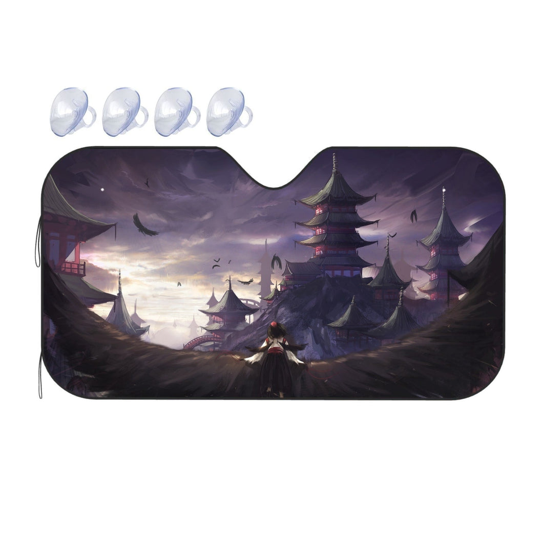 Anime Touhou Car Sunshade