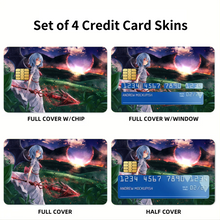 Load image into Gallery viewer, Anime Touhou Credit Card Skins (4-in-1 Pack)
