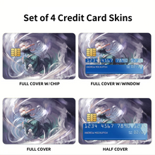 Load image into Gallery viewer, Anime Touhou Credit Card Skins (4-in-1 Pack)
