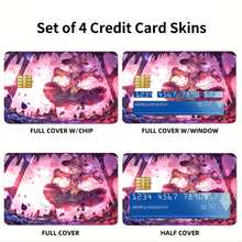 Load image into Gallery viewer, Anime Touhou  Credit Card Skins (4-in-1 Pack)
