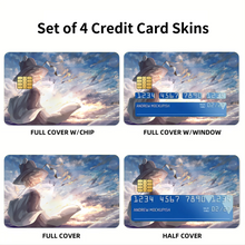 Load image into Gallery viewer, Anime Touhou Credit Card Skins (4-in-1 Pack)
