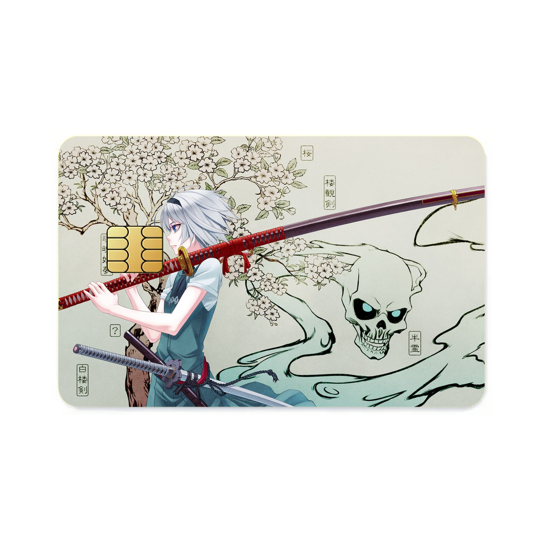 Anime Touhou Credit Card Skins (4-in-1 Pack)