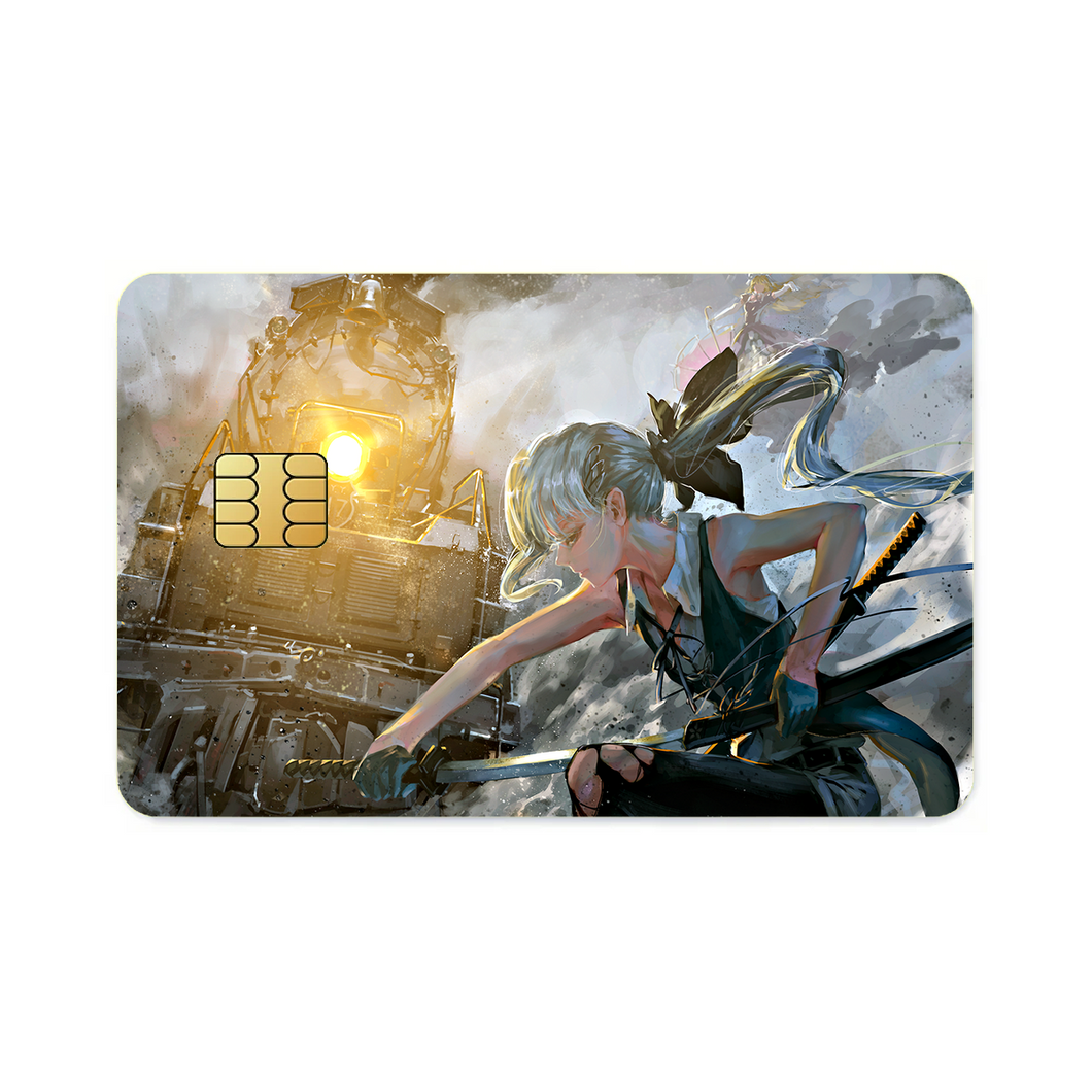 Anime Touhou  Credit Card Skins (4-in-1 Pack)