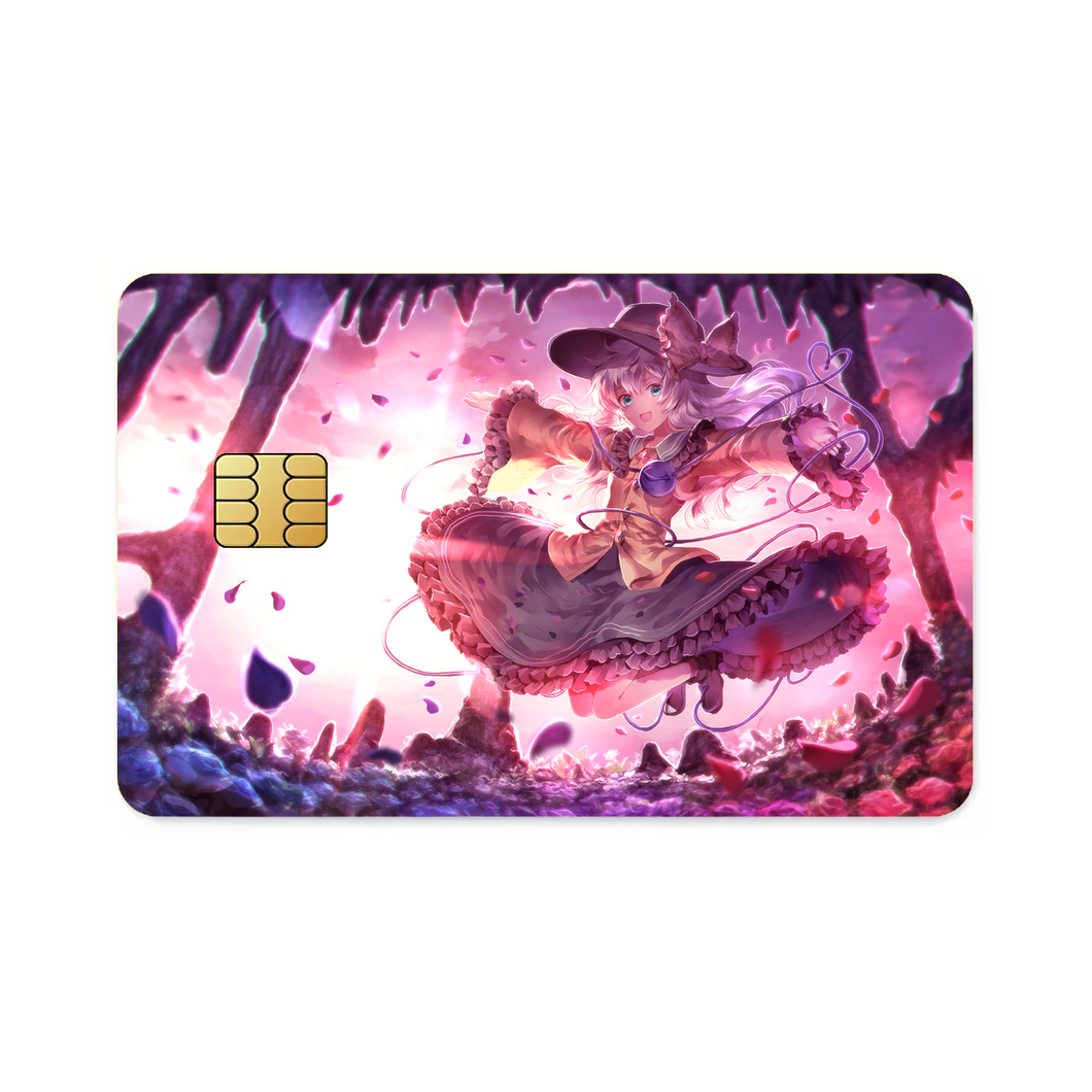 Anime Touhou  Credit Card Skins (4-in-1 Pack)