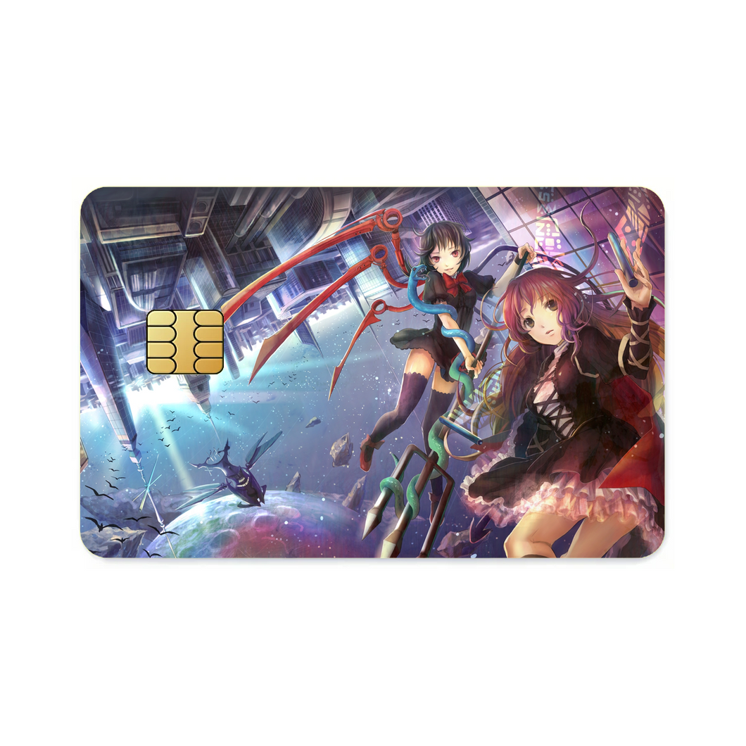 Anime Touhou Credit Card Skins (4-in-1 Pack)