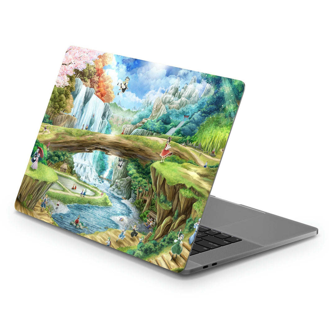 Anime Touhou Macbook Skin