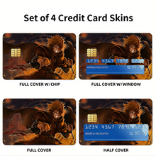 Load image into Gallery viewer, Anime Vinland Saga Credit Card Skins (4-in-1 Pack)

