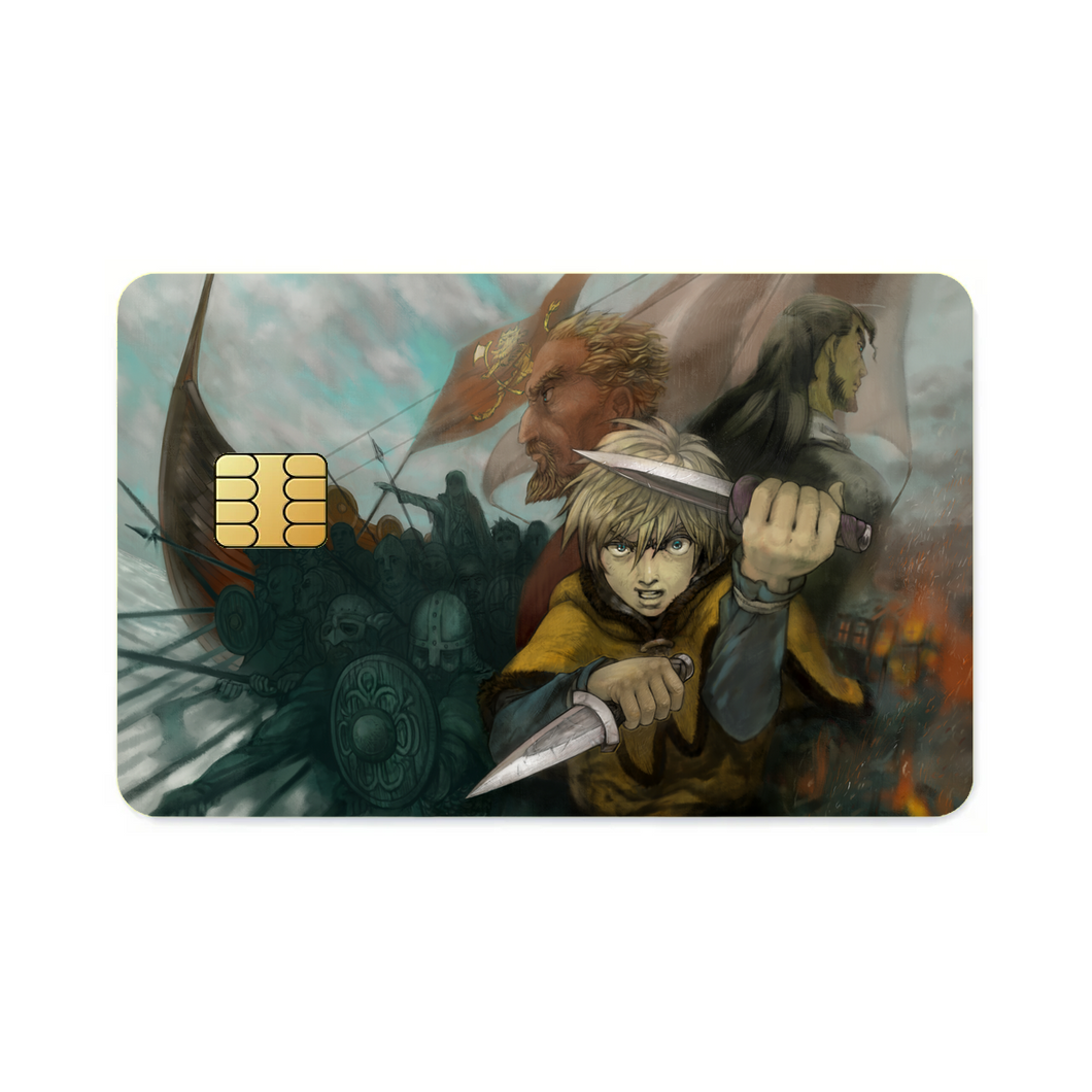 Anime Vinland Saga Credit Card Skins (4-in-1 Pack)