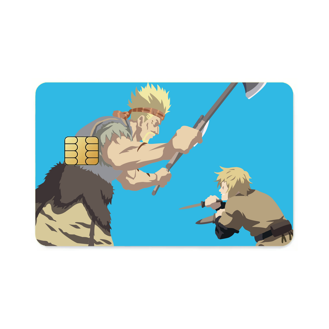 Anime Vinland Saga  Credit Card Skins (4-in-1 Pack)