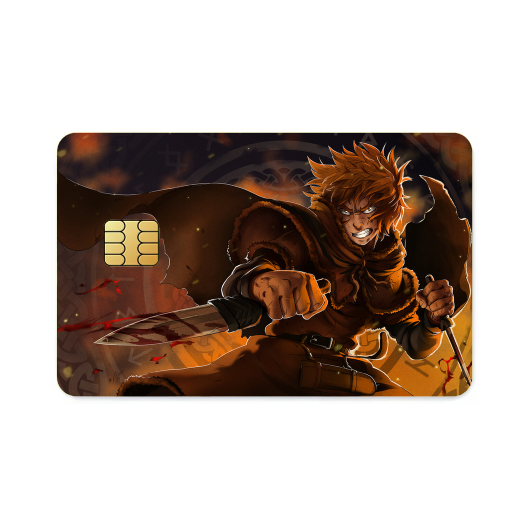 Anime Vinland Saga Credit Card Skins (4-in-1 Pack)