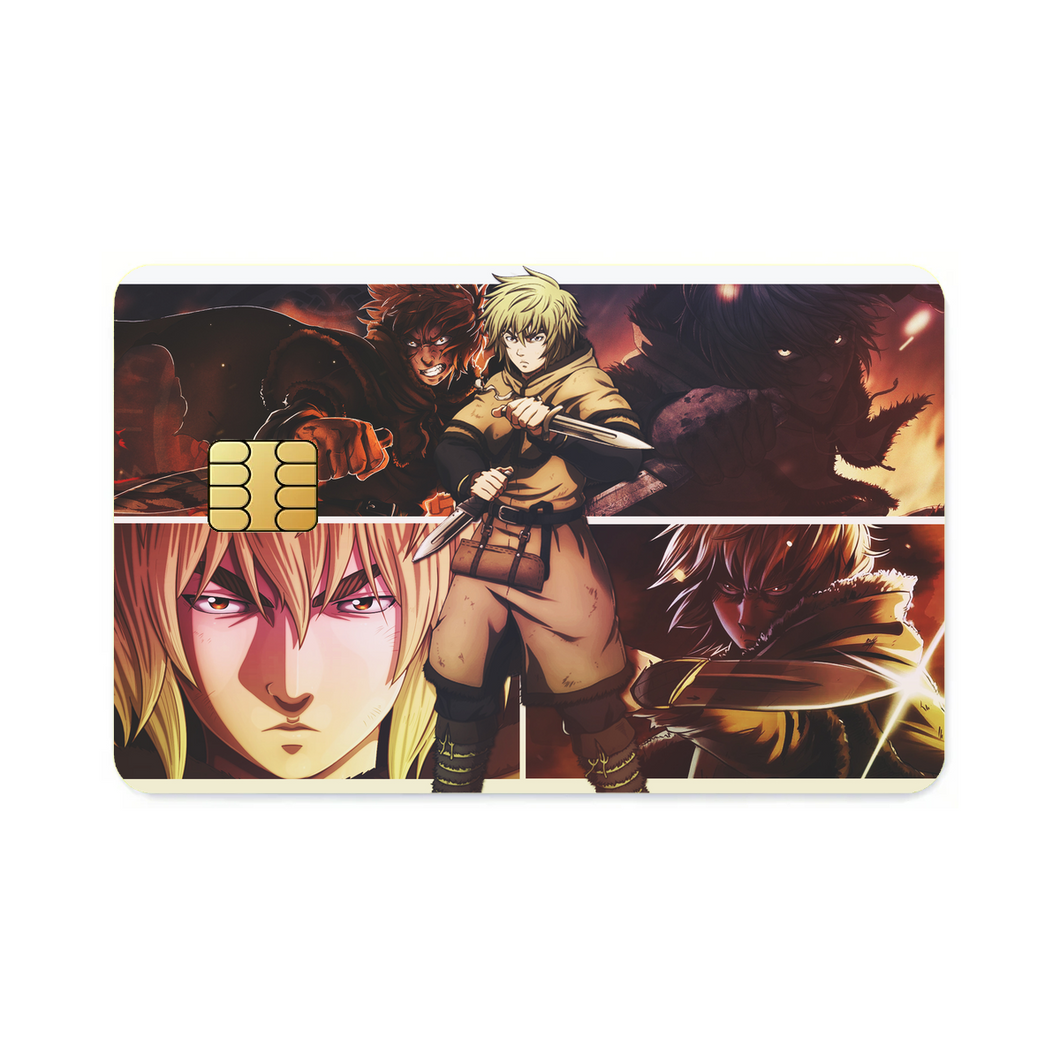 Anime Vinland Saga  Credit Card Skins (4-in-1 Pack)