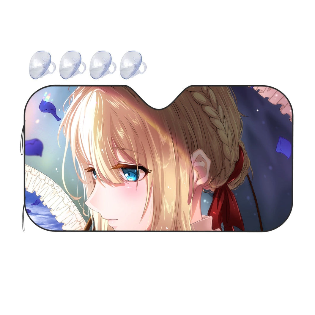 Anime Violet Evergarden Car Sunshade