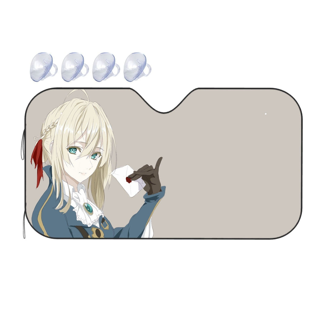 Anime Violet Evergarden Car Sunshade
