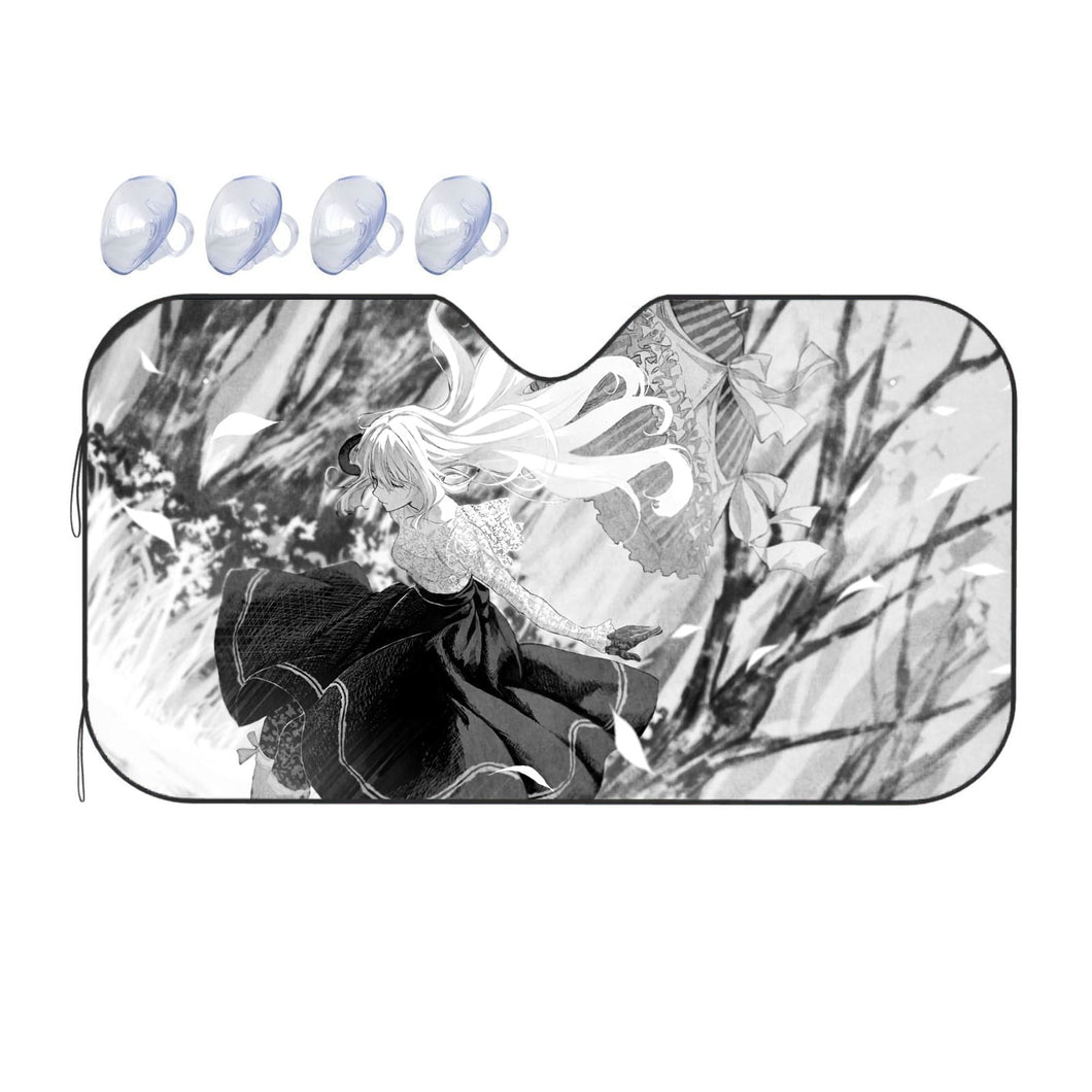 Anime Violet Evergarden Car Sunshade