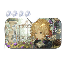 Load image into Gallery viewer, Anime Violet Evergarden Car Sunshade
